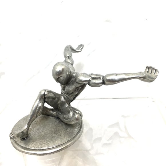 Jac Zagoory Designs Atlas Pewter Sculpture Pen Holder - Picture 11 of 15